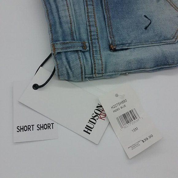 Hudson Flower Field Embroidered Denim Shorts - Picture 5 of 13